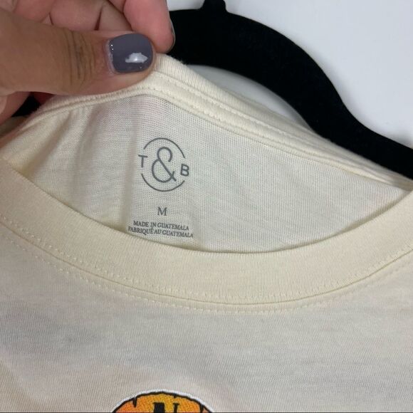 NEW Treasure & Bond Long Sleeve Crewneck Guns N Roses Band Tee Women's Sz Medium - Picture 7 of 9